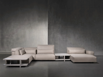RENS - Modular fabric sofa with removable cover by Piet Boon - view 2